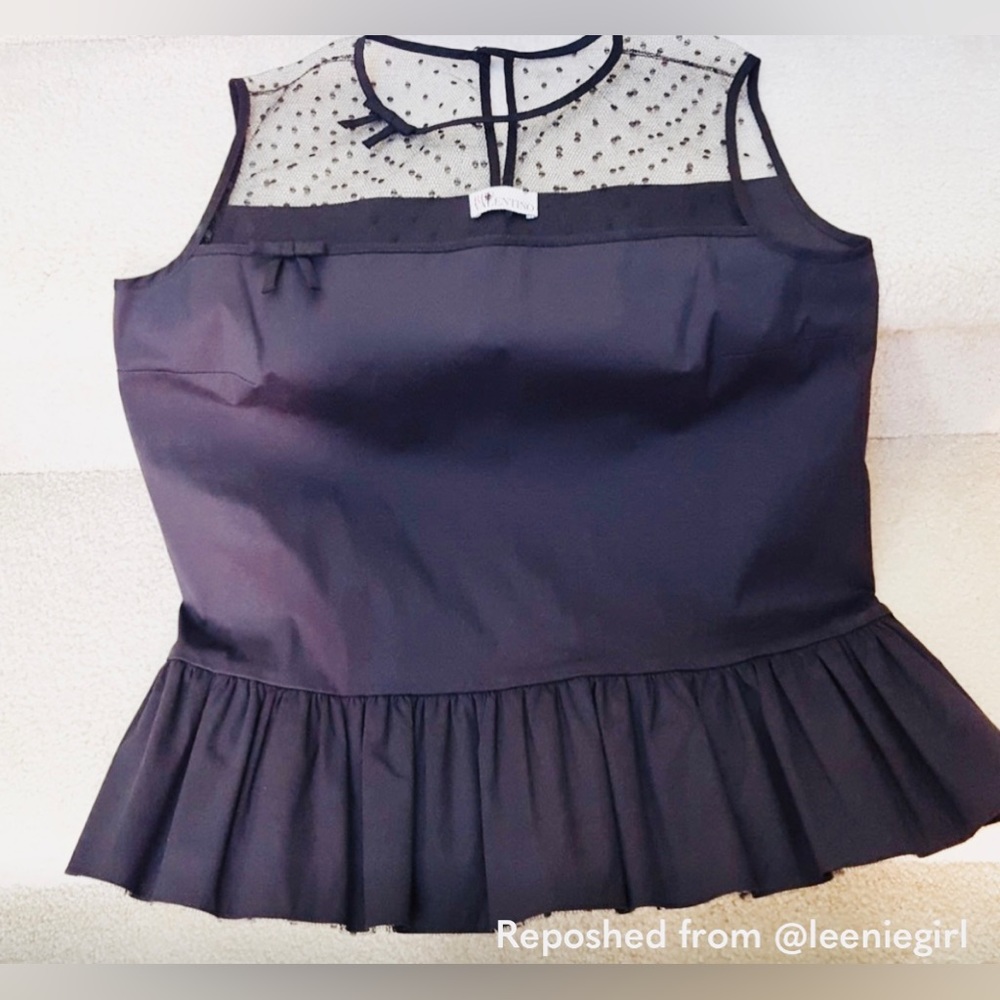 COPY - RED VALENTINO Black top